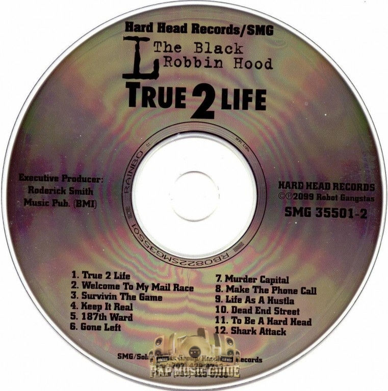 L The Black Robbin Hood - True 2 Life: CD | Rap Music Guide